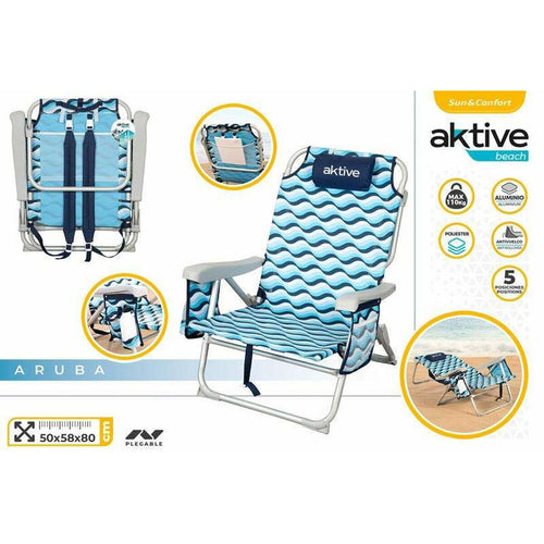 Beach Chair Aktive 64 x 63 x 28 cm